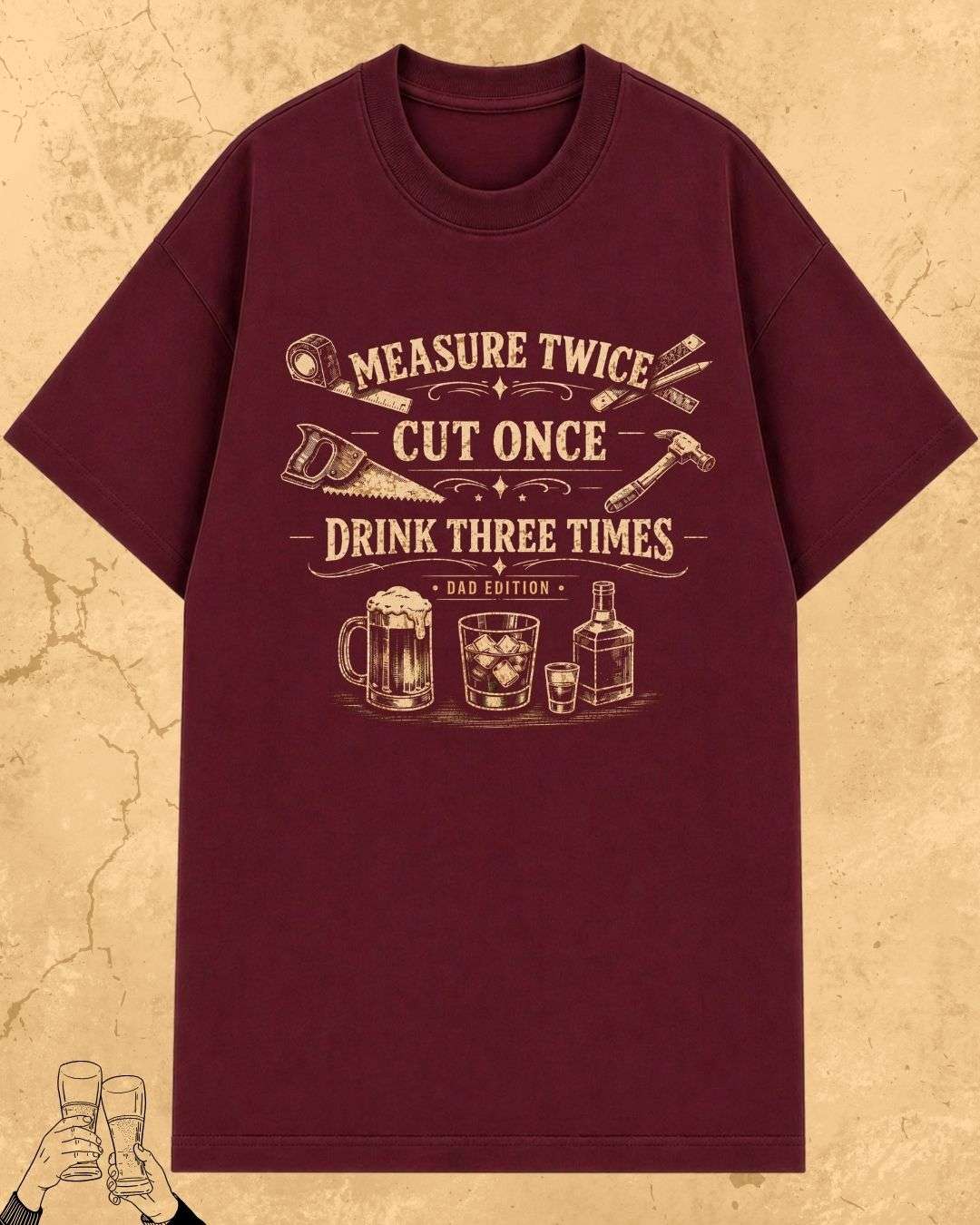 Beer Bond Statement Cotton T-Shirt Billien LLC 