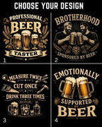Beer Bond Statement Cotton T-Shirt Billien LLC 