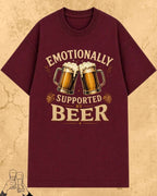 Beer Bond Statement Cotton T-Shirt Billien LLC 