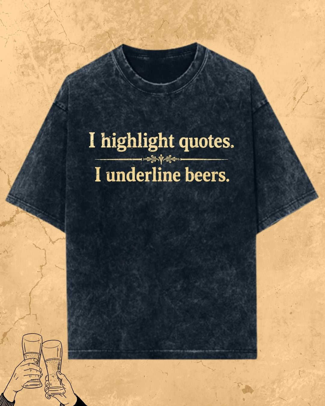 Beer Chemistry Pun Cotton Tshirt Swiftsoul 