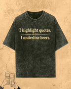 Beer Chemistry Pun Cotton Tshirt Swiftsoul 