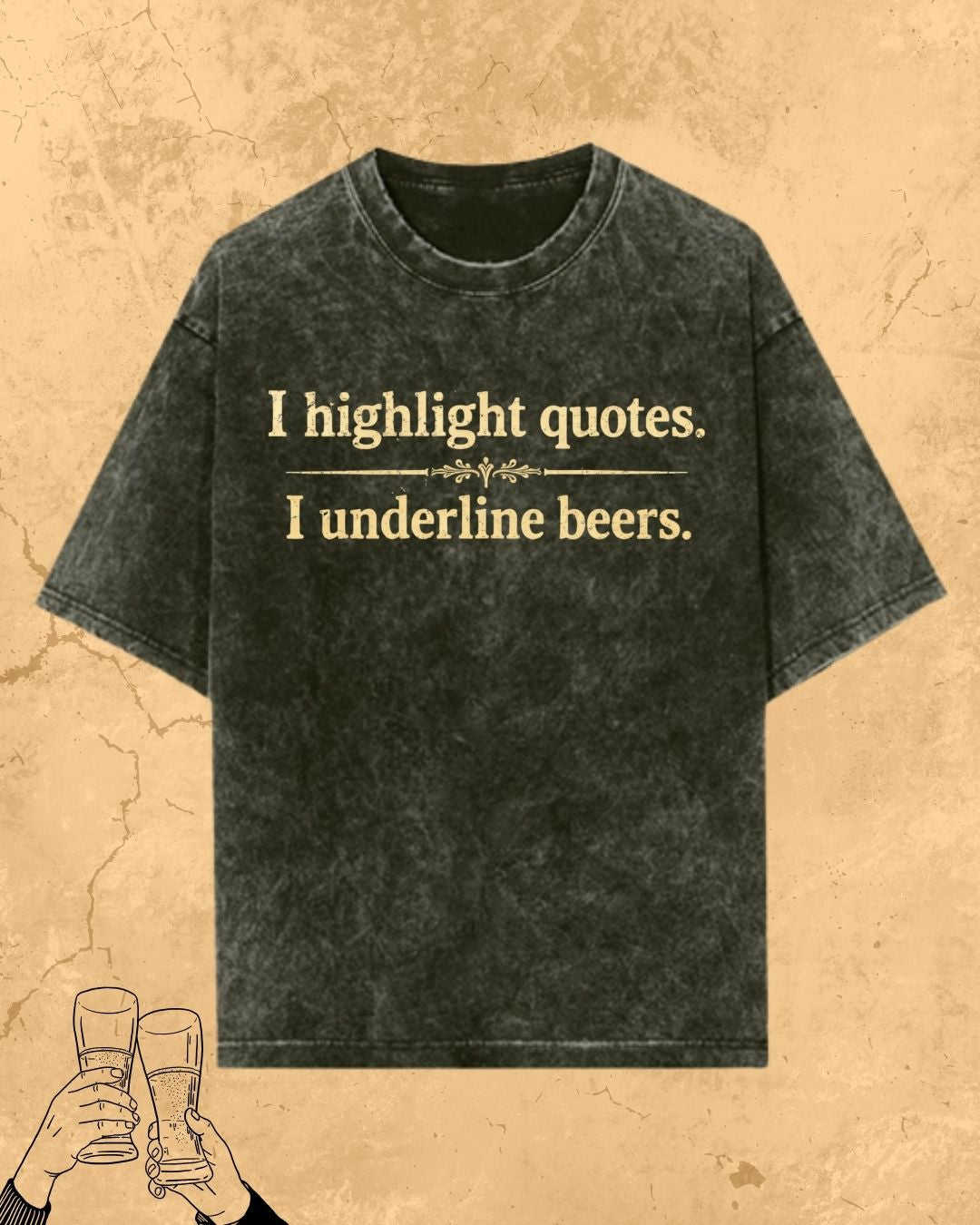 Beer Chemistry Pun Cotton Tshirt Swiftsoul 