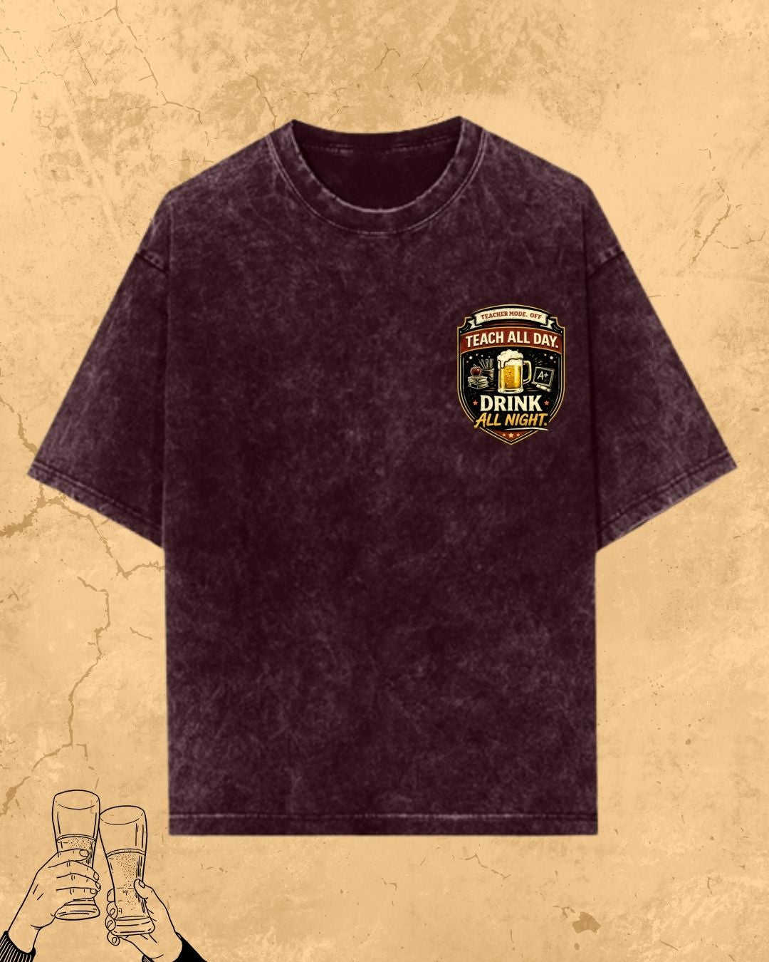 Beer Chemistry Pun Cotton Tshirt Swiftsoul 