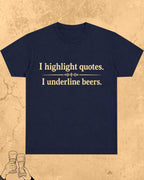 Beer Chemistry Pun Cotton Tshirt Swiftsoul 