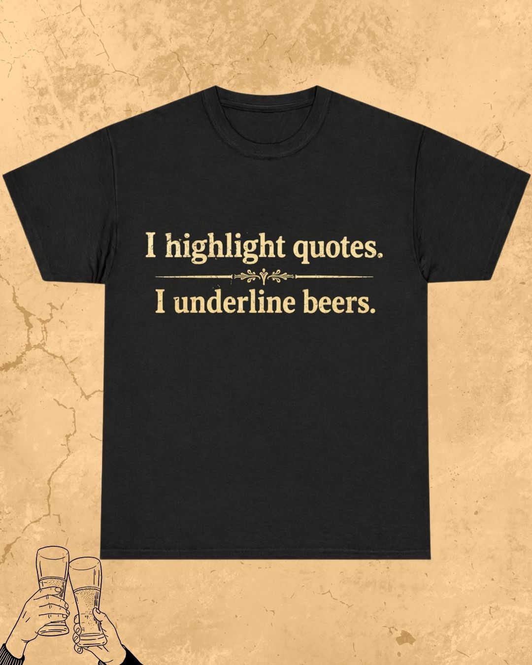Beer Chemistry Pun Cotton Tshirt Swiftsoul 
