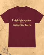 Beer Chemistry Pun Cotton Tshirt Swiftsoul 