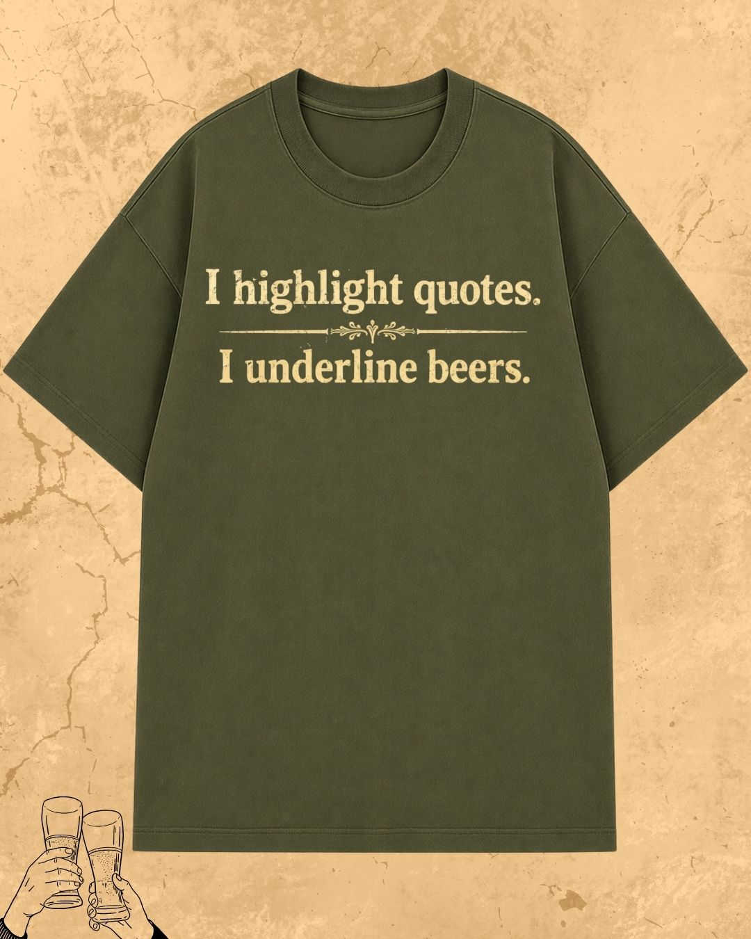 Beer Chemistry Pun Cotton Tshirt Swiftsoul 