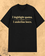 Beer Chemistry Pun Cotton Tshirt Swiftsoul 
