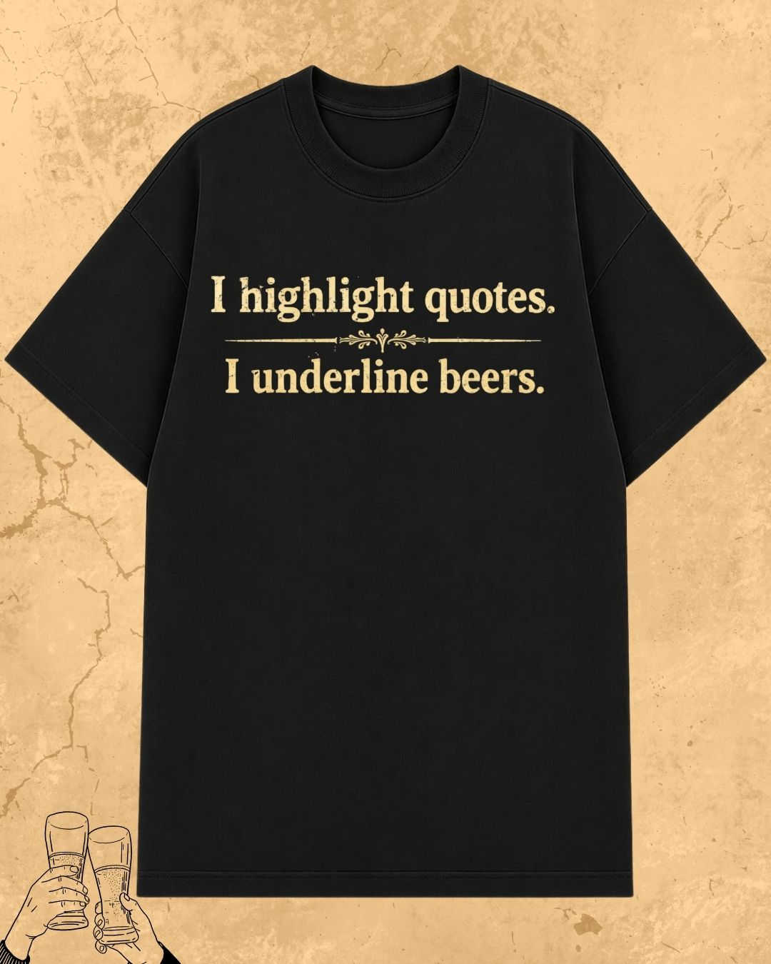 Beer Chemistry Pun Cotton Tshirt Swiftsoul 