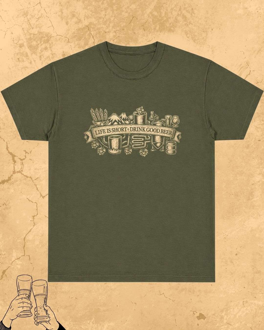 Beer Chill Cotton Tshirt Billien LLC 