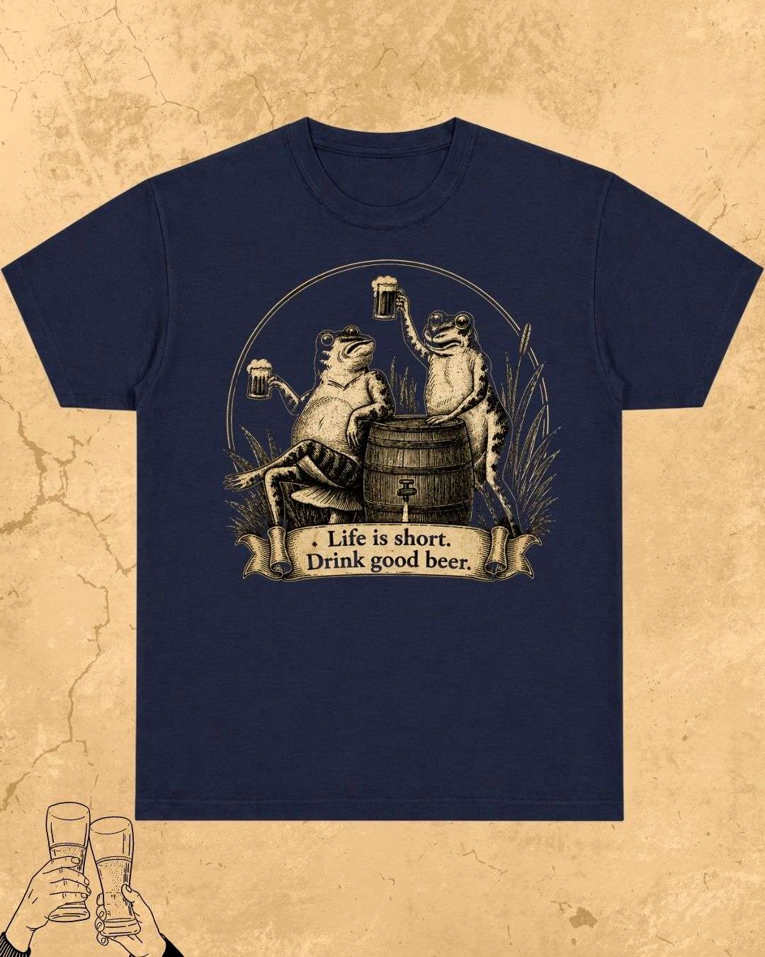 Beer Chill Cotton Tshirt Billien LLC 