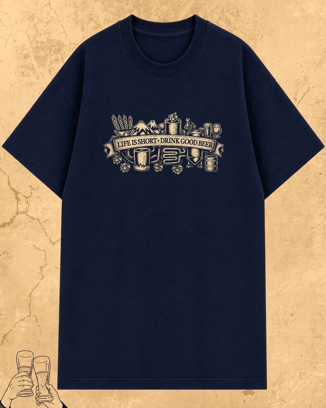 Beer Chill Cotton Tshirt Billien LLC 