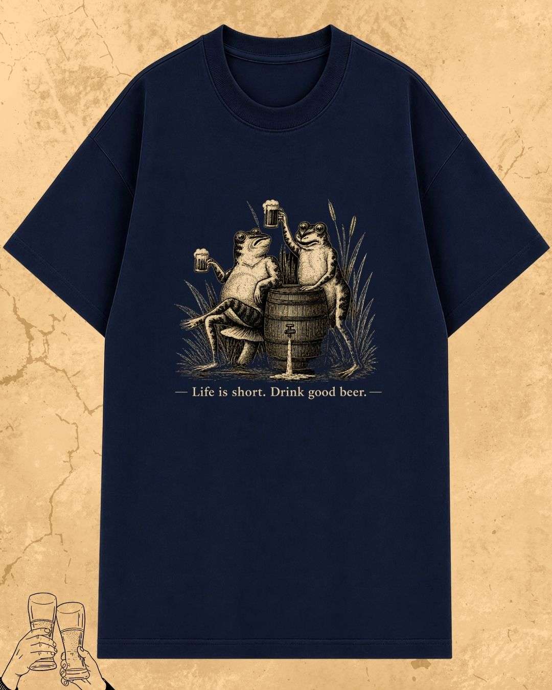 Beer Chill Cotton Tshirt Billien LLC 