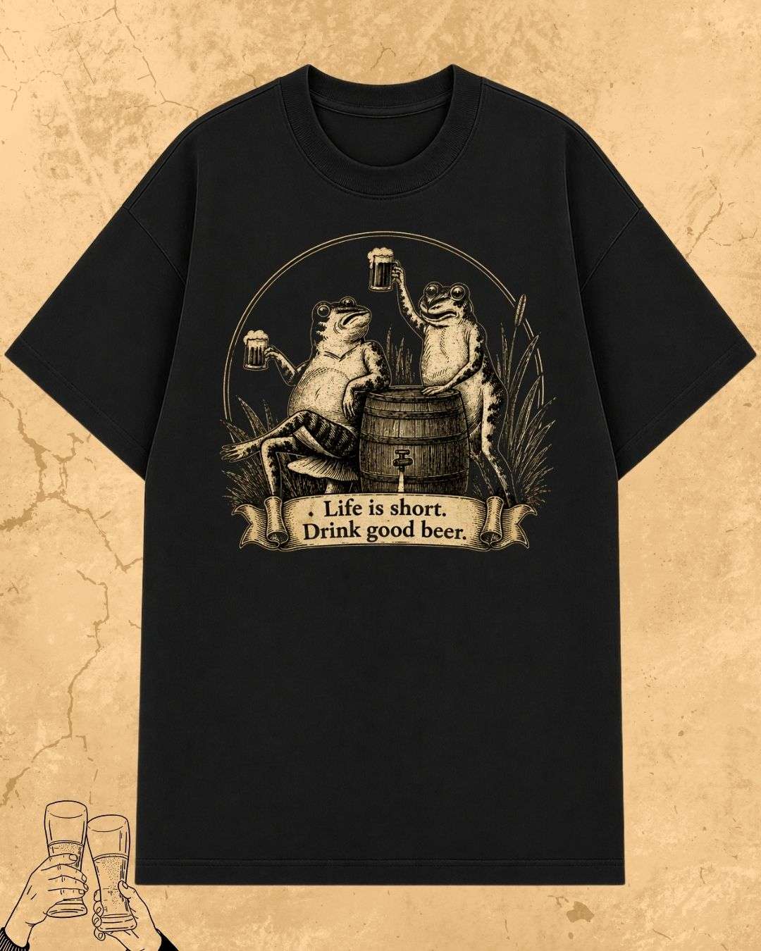 Beer Chill Cotton Tshirt Billien LLC 