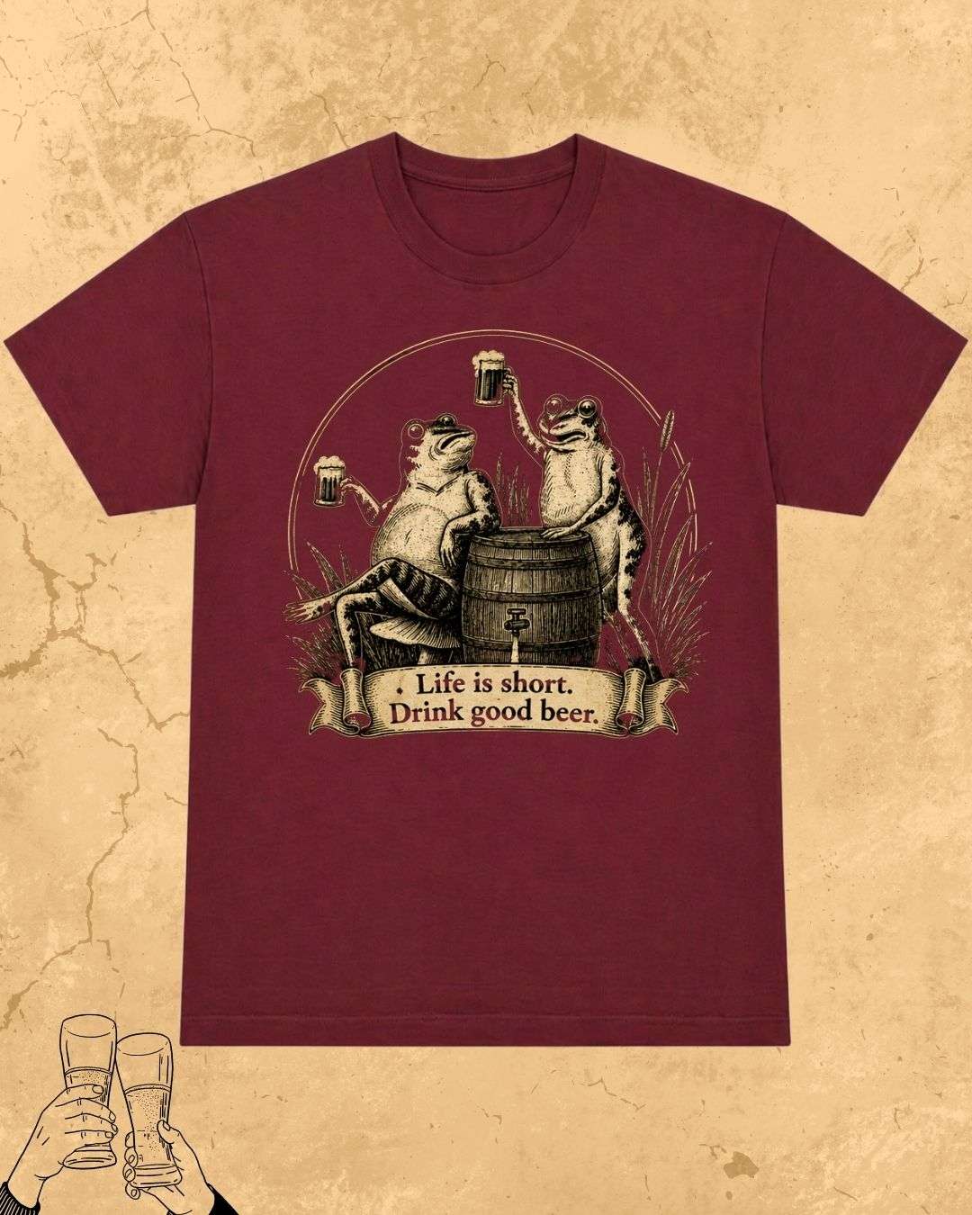 Beer Chill Cotton Tshirt Billien LLC 