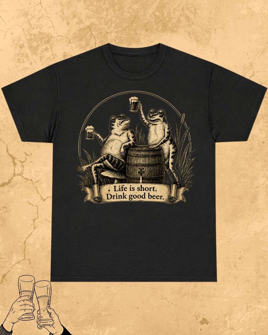 Beer Chill Cotton Tshirt Billien LLC 