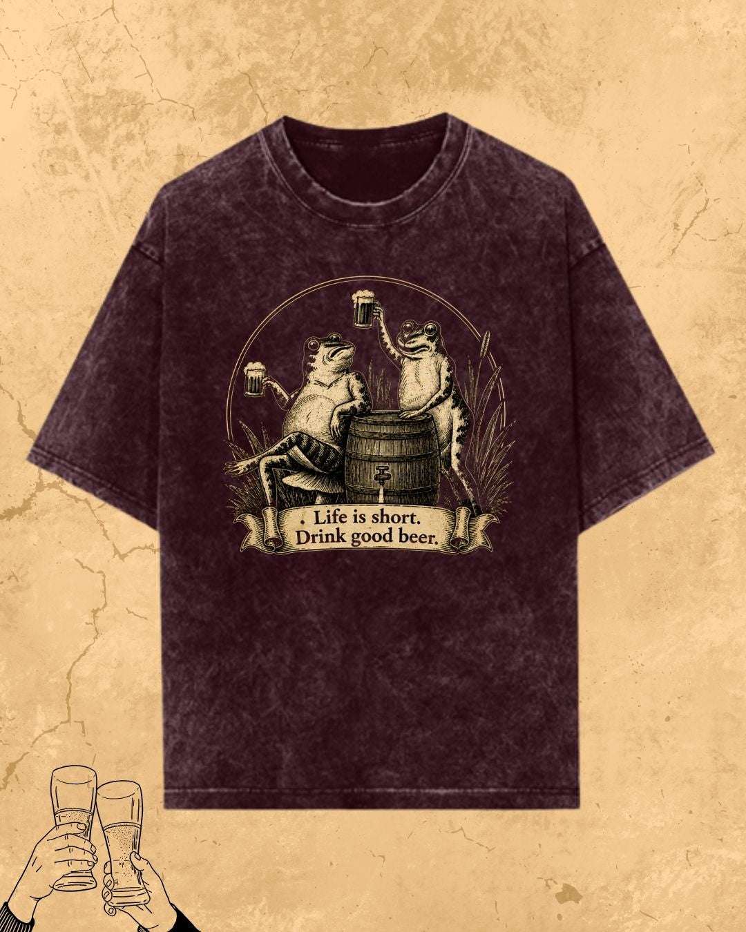Beer Chill Cotton Tshirt Billien LLC 