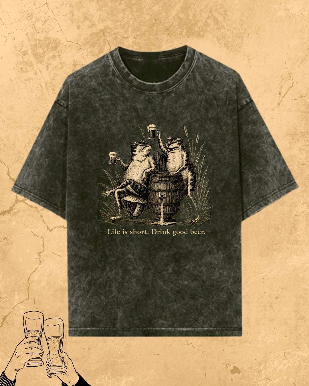 Beer Chill Cotton Tshirt Billien LLC 