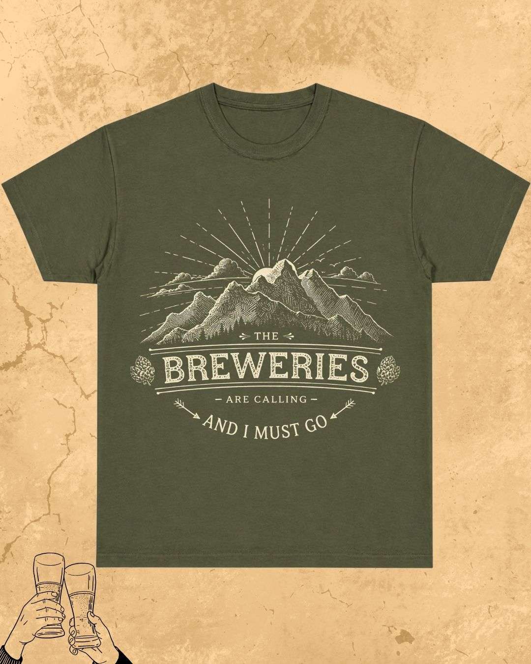 Beer Chill Cotton Tshirt Billien LLC 