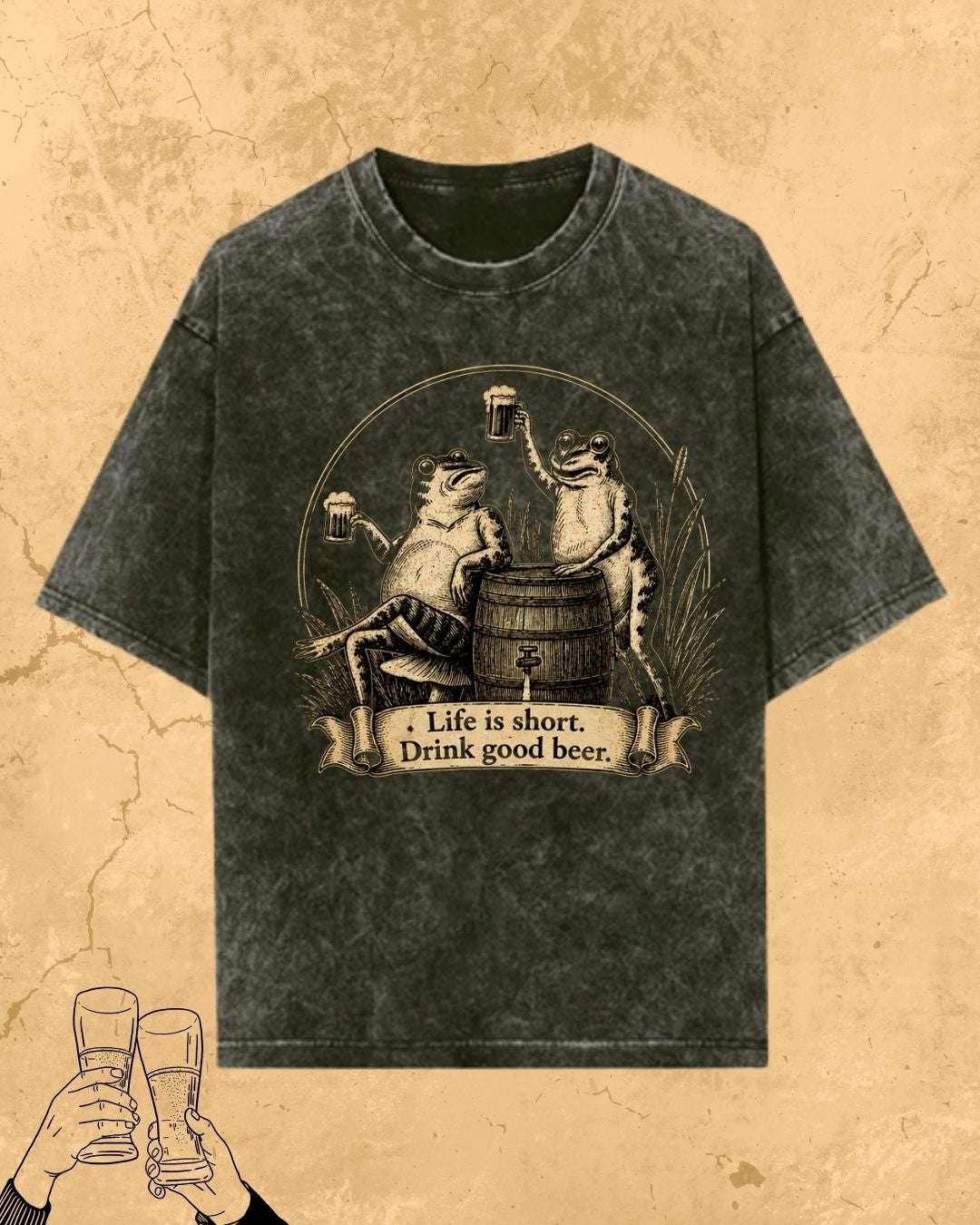 Beer Chill Cotton Tshirt Billien LLC 