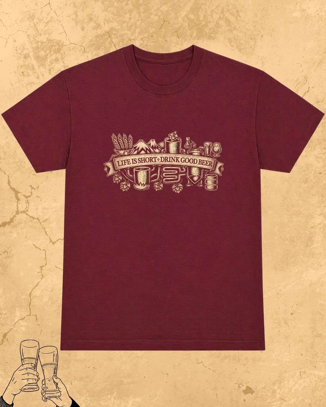 Beer Chill Cotton Tshirt Billien LLC 