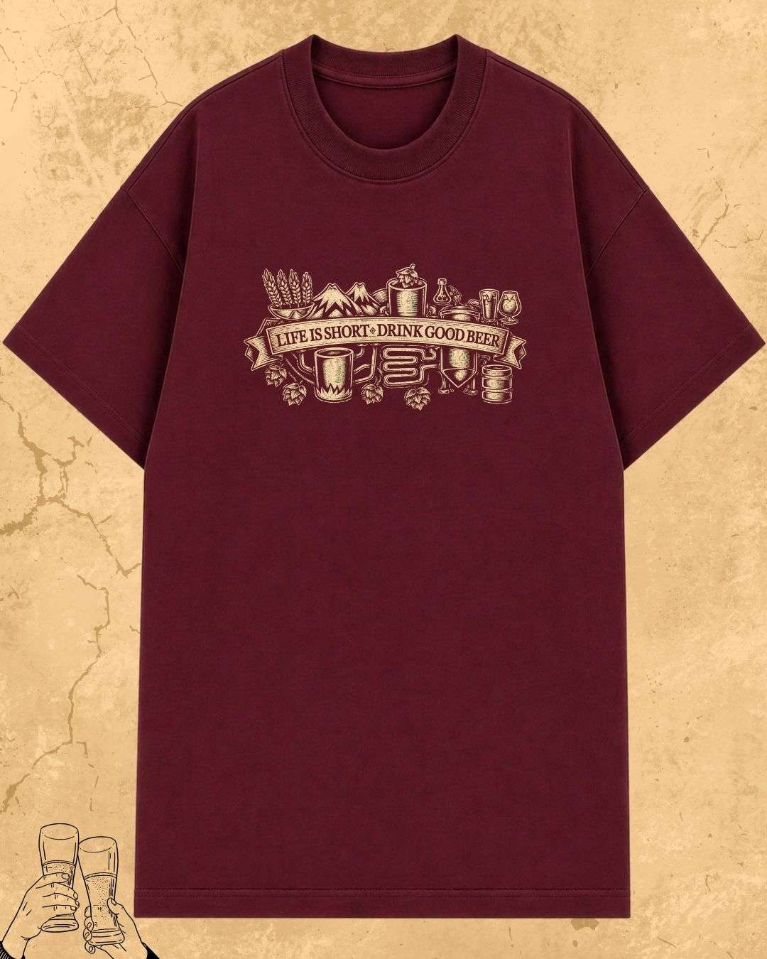 Beer Chill Cotton Tshirt Billien LLC 