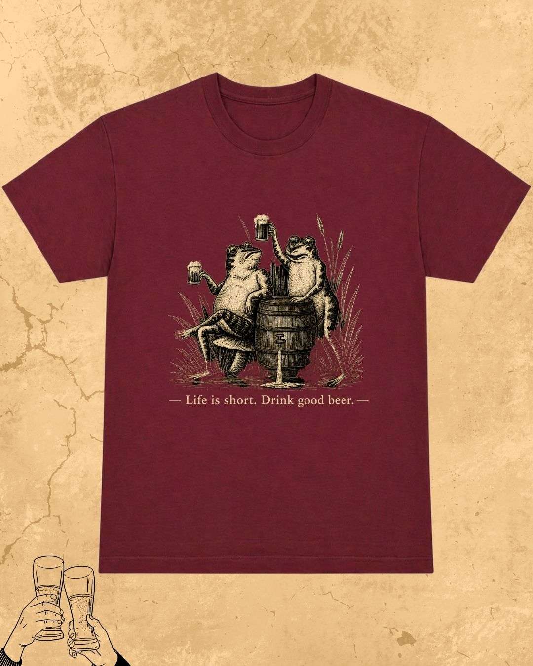 Beer Chill Cotton Tshirt Billien LLC 