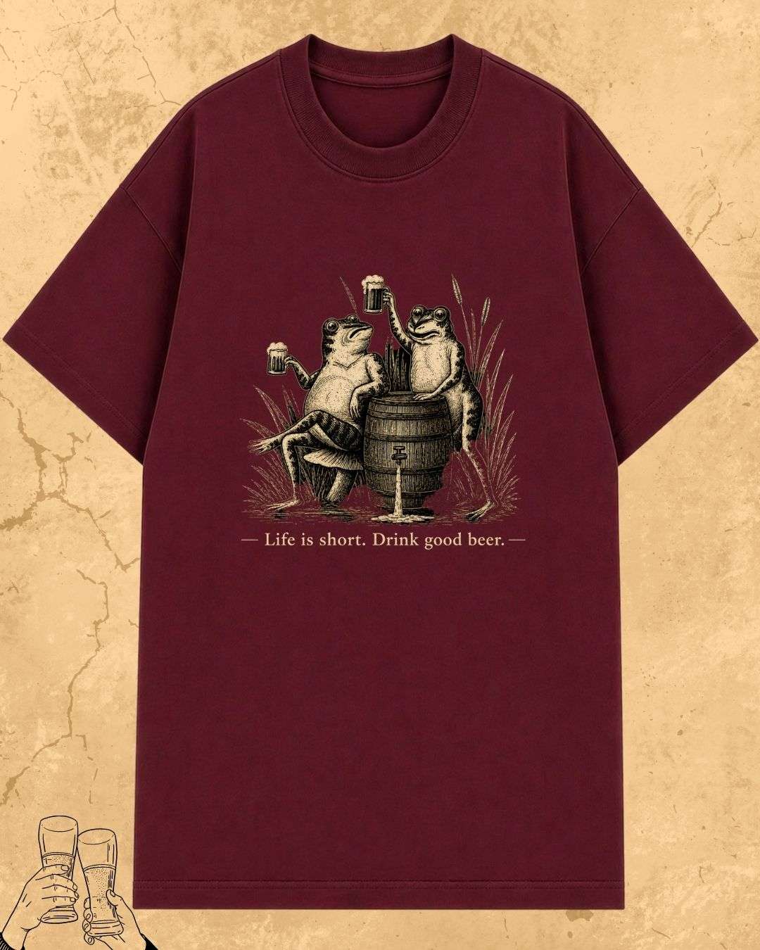 Beer Chill Cotton Tshirt Billien LLC 