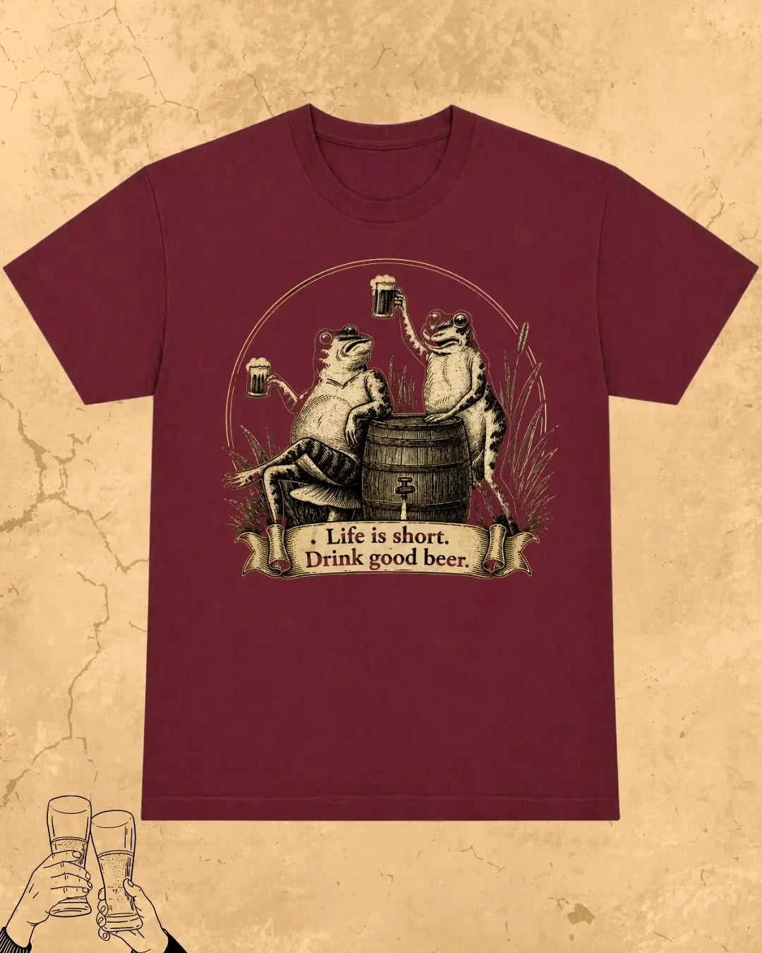 Beer Chill Cotton Tshirt Swiftsoul