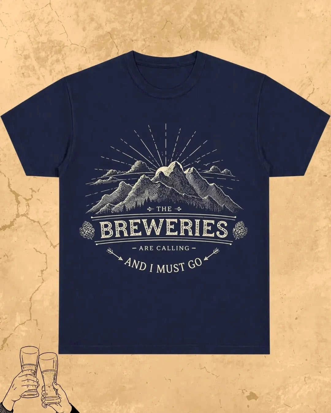 Beer Chill Cotton Tshirt Swiftsoul