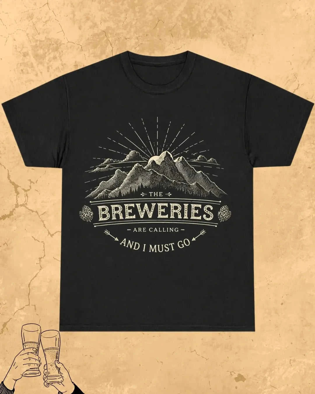 Beer Chill Cotton Tshirt Swiftsoul