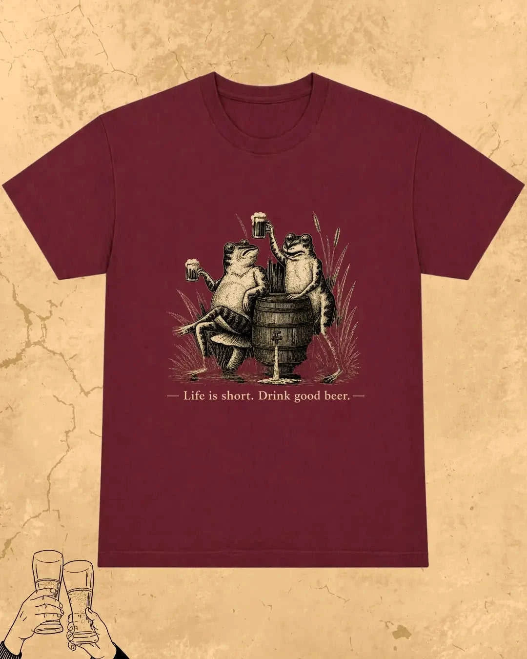 Beer Chill Cotton Tshirt Swiftsoul