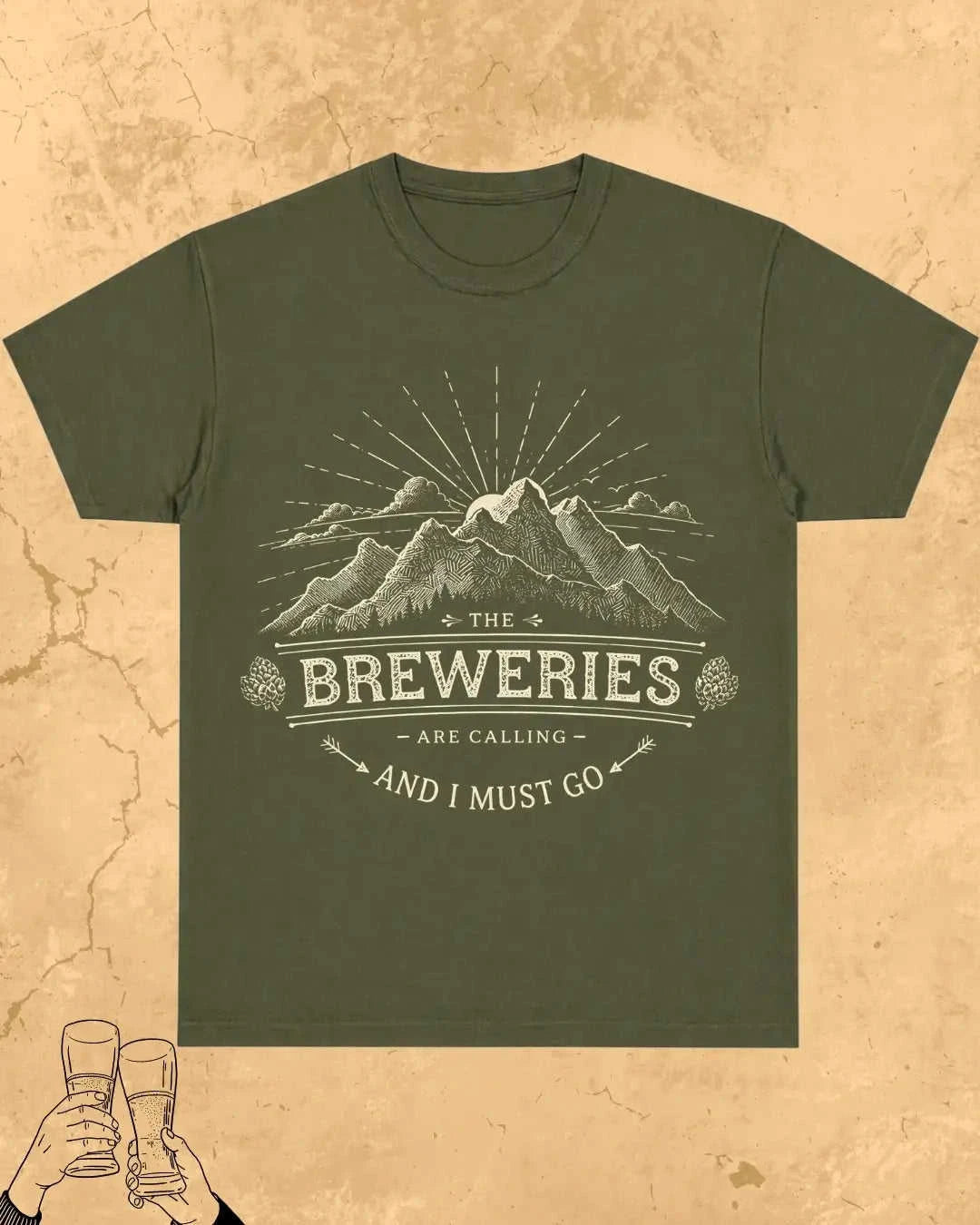 Beer Chill Cotton Tshirt Swiftsoul
