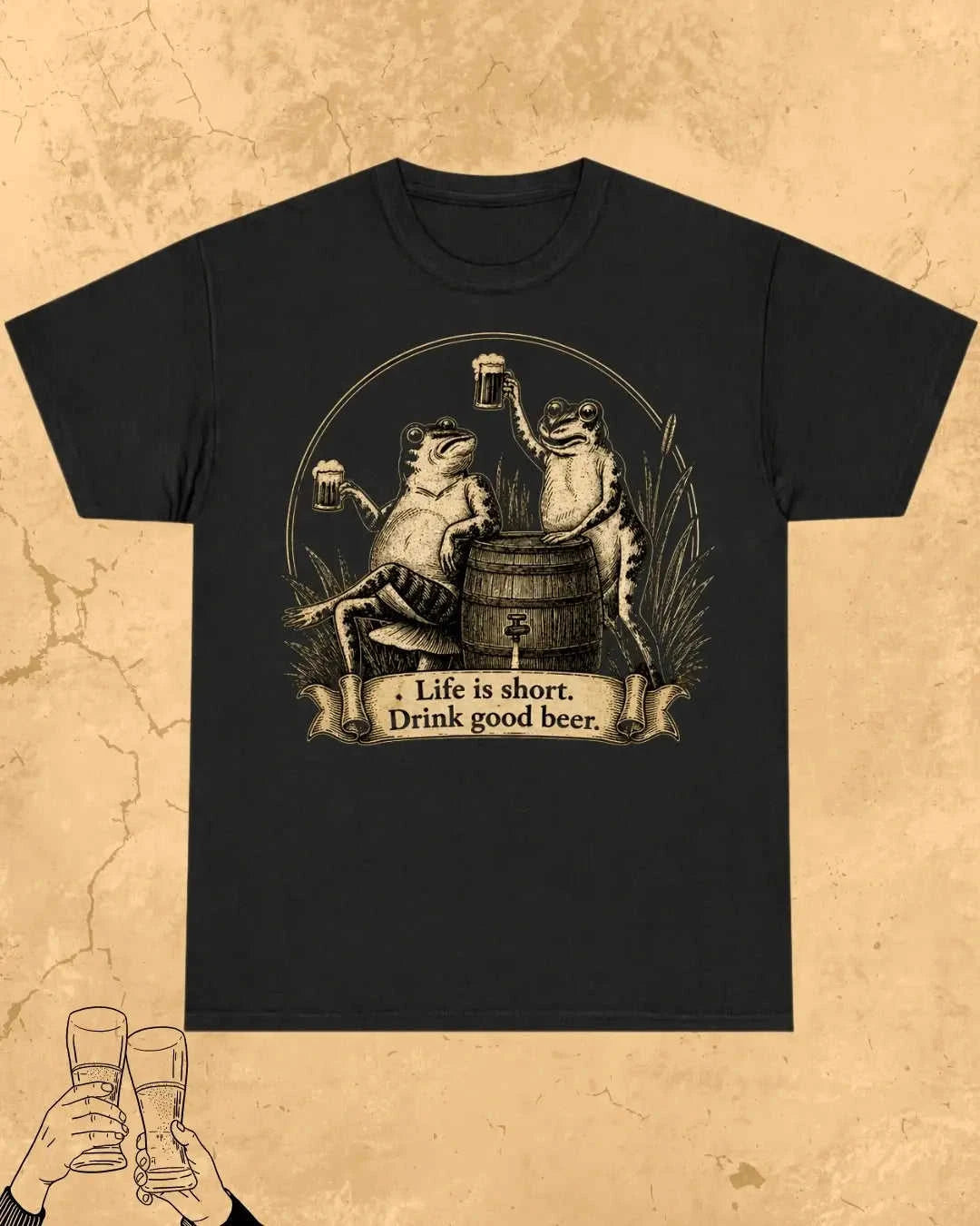 Beer Chill Cotton Tshirt Swiftsoul