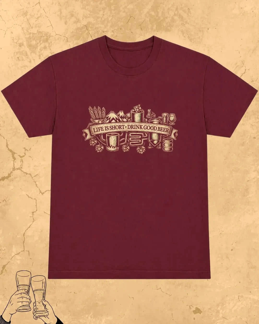 Beer Chill Cotton Tshirt Swiftsoul