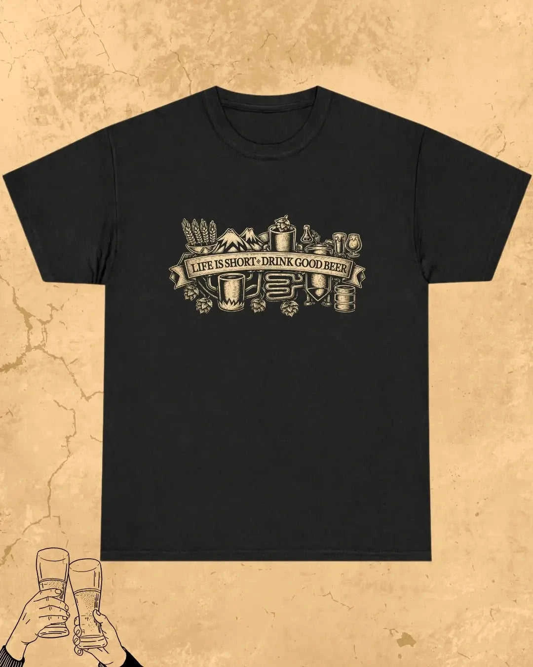 Beer Chill Cotton Tshirt Swiftsoul