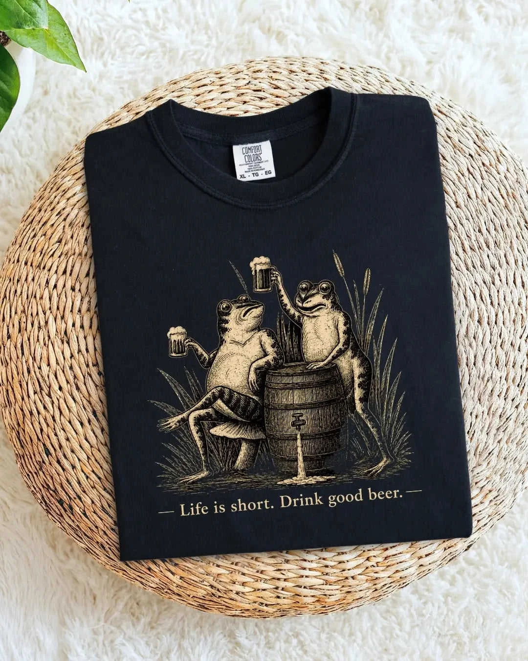 Beer Chill Cotton Tshirt Swiftsoul