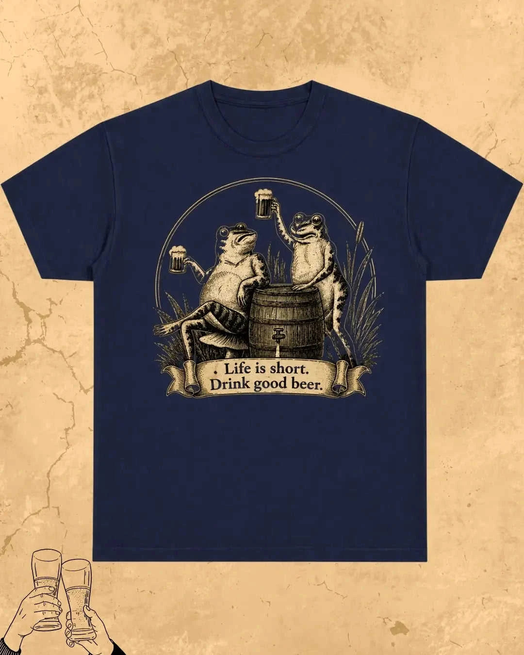 Beer Chill Cotton Tshirt Swiftsoul