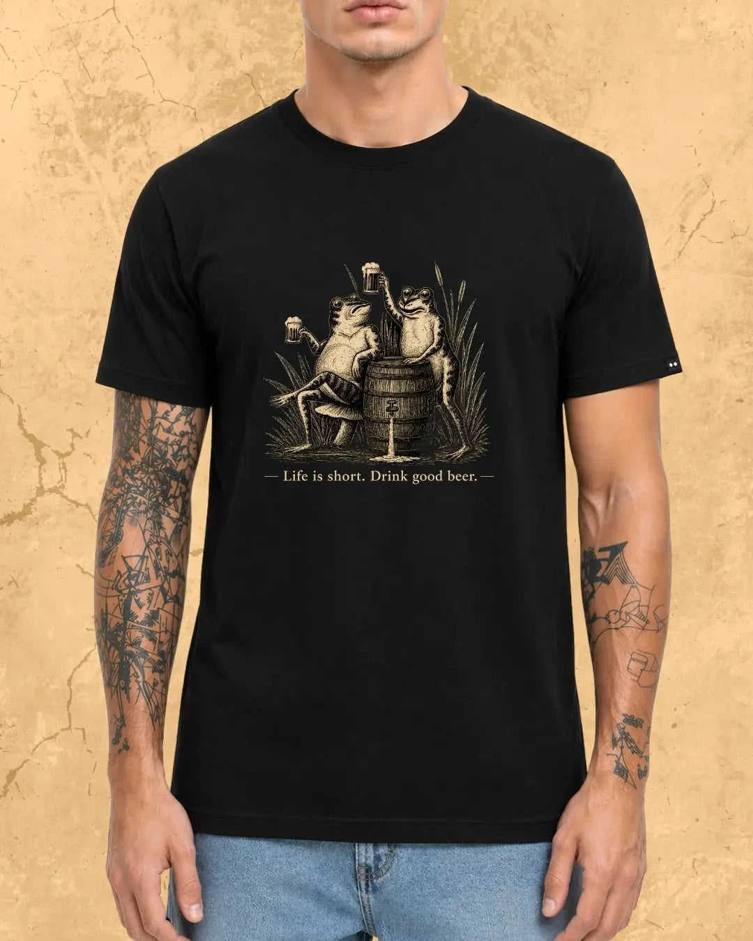 Beer Chill Cotton Tshirt Swiftsoul