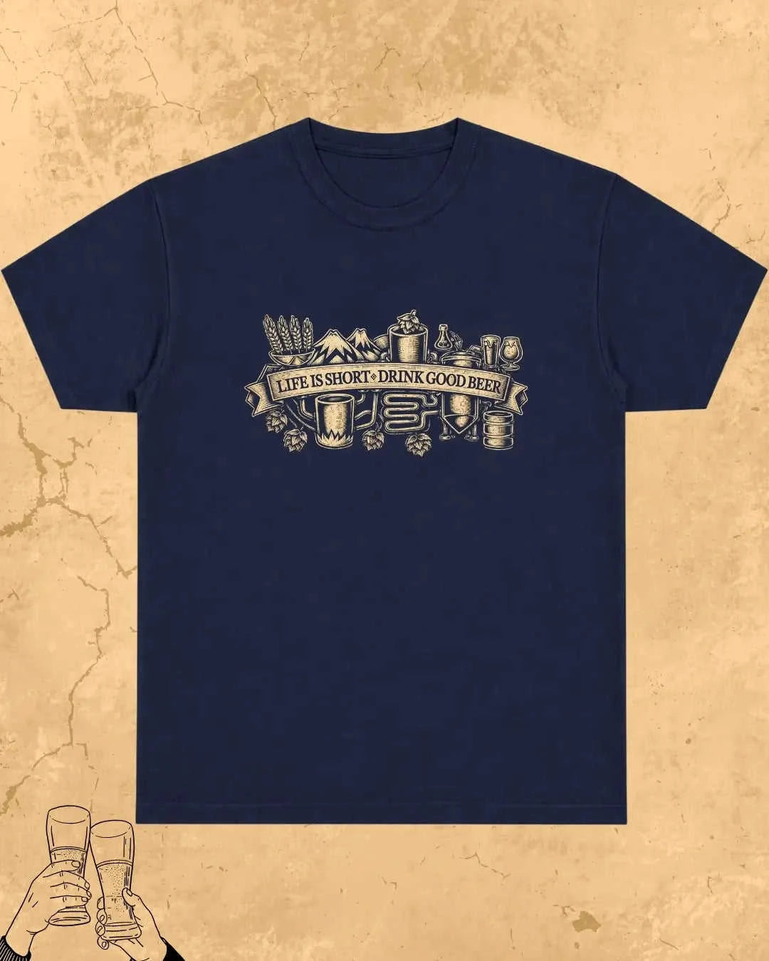 Beer Chill Cotton Tshirt Swiftsoul