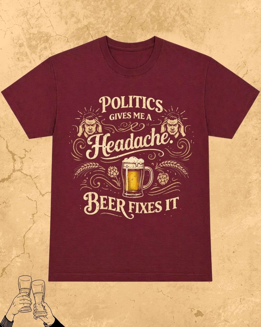 Beer Fixes Everything T-Shirt Billien LLC 