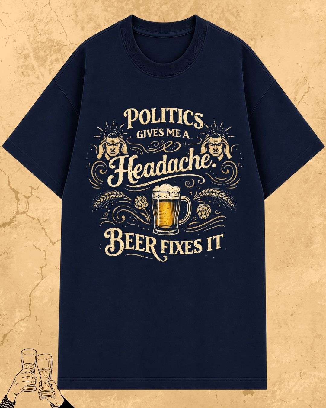 Beer Fixes Everything T-Shirt Billien LLC 