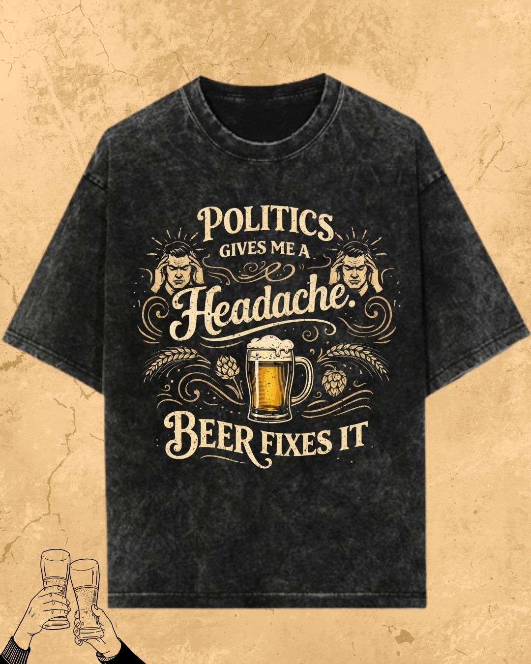 Beer Fixes Everything T-Shirt Billien LLC 