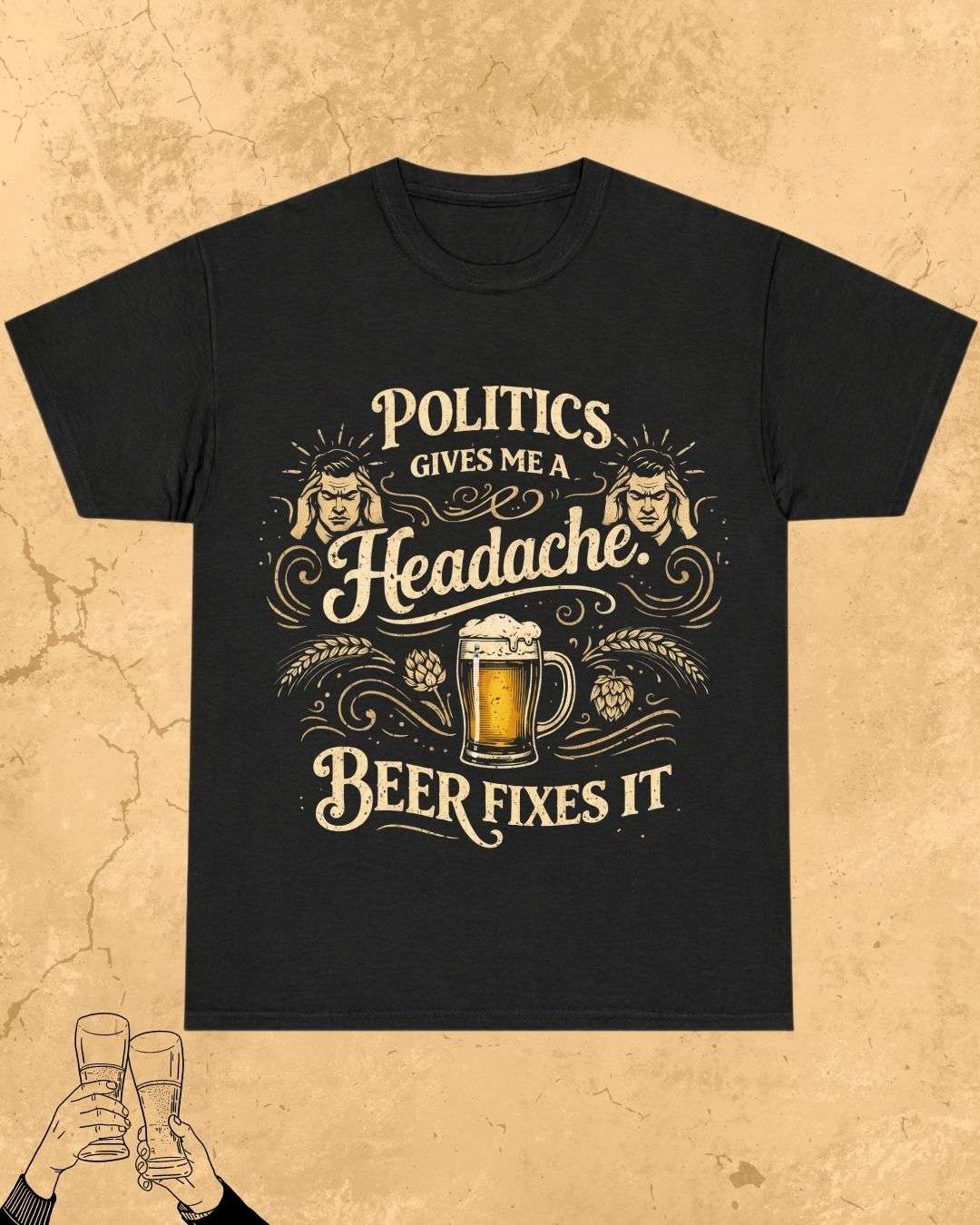 Beer Fixes Everything T-Shirt Billien LLC 