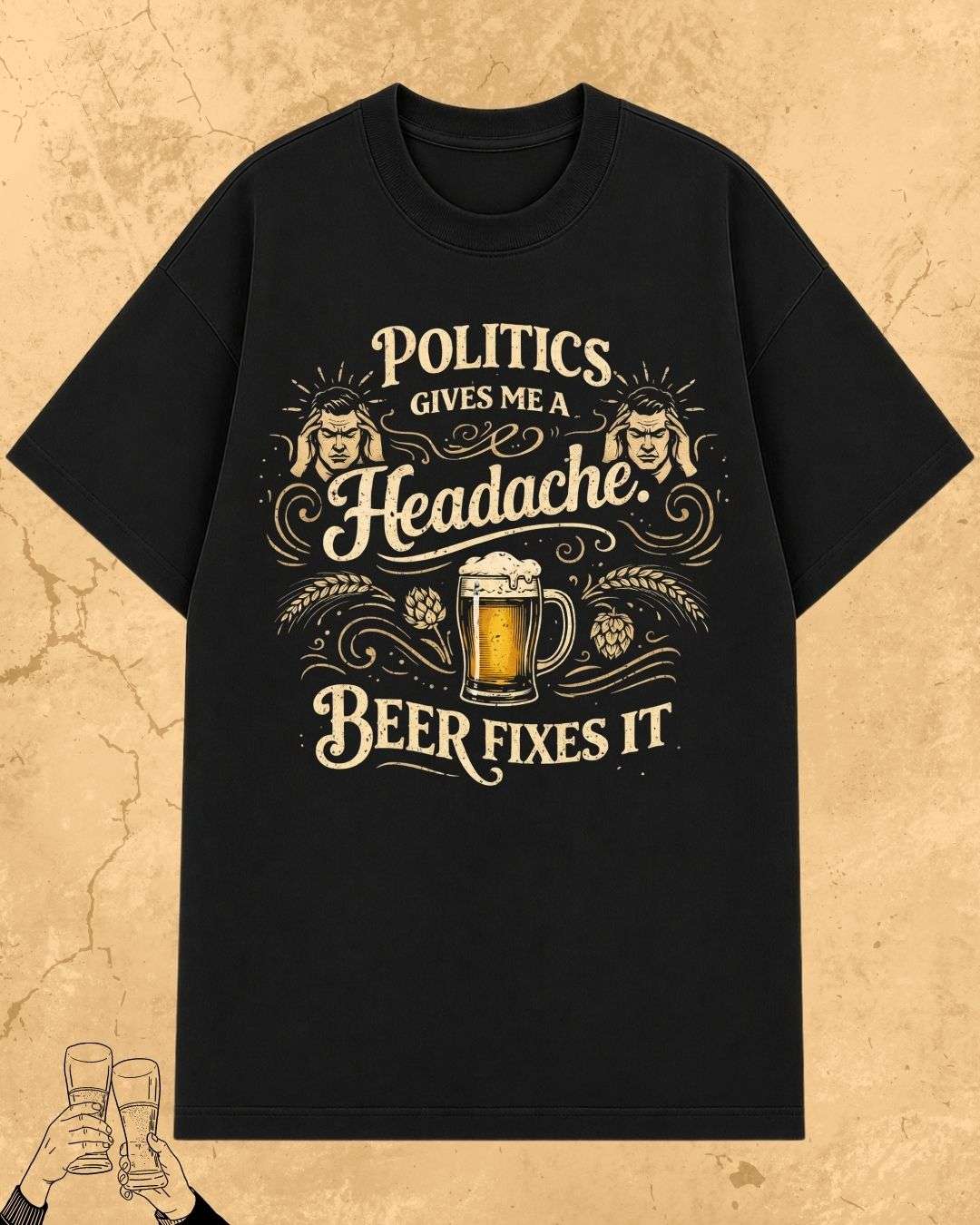 Beer Fixes Everything T-Shirt Billien LLC 