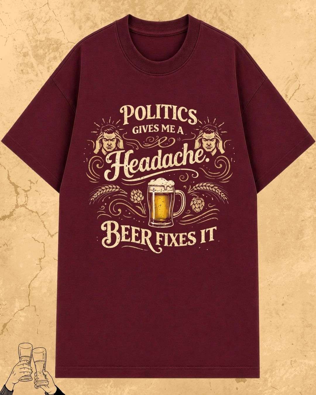 Beer Fixes Everything T-Shirt Billien LLC 