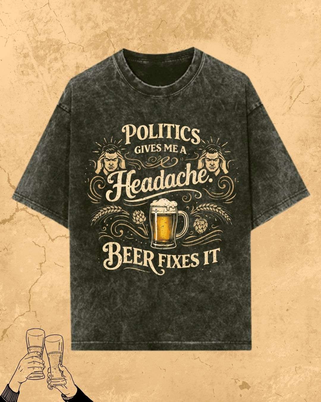 Beer Fixes Everything T-Shirt Billien LLC 