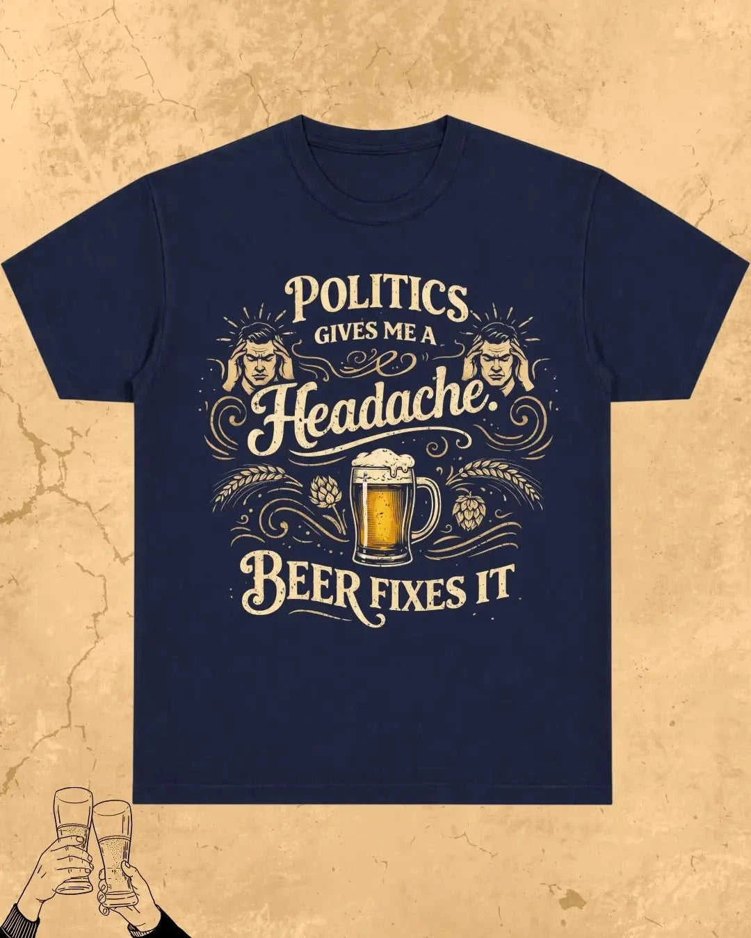 Beer Fixes Everything T-Shirt Swiftsoul