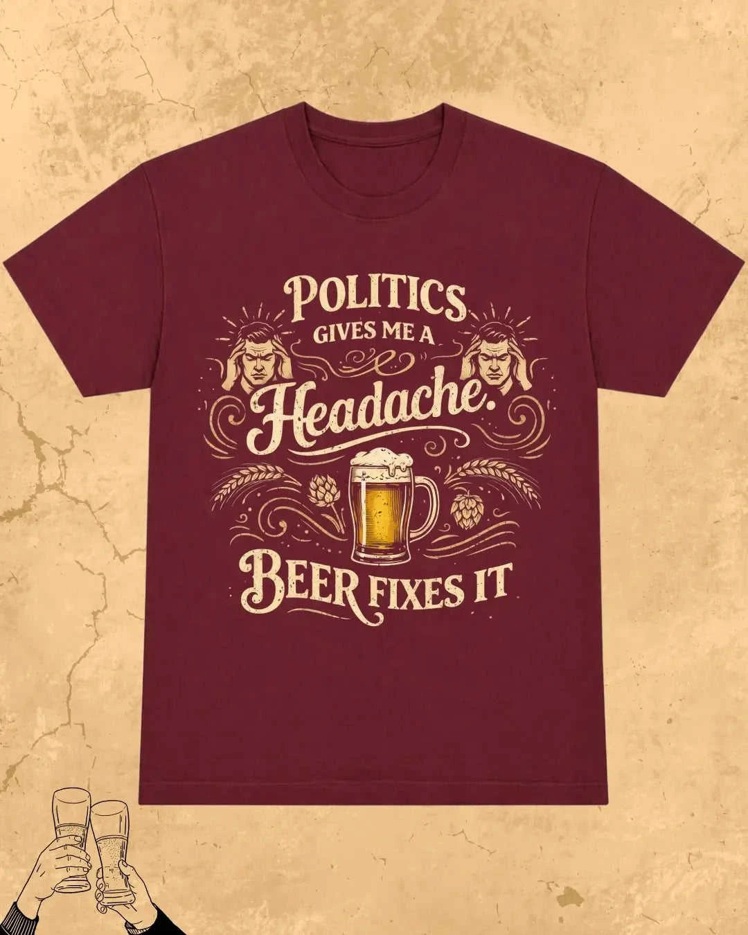 Beer Fixes Everything T-Shirt Swiftsoul