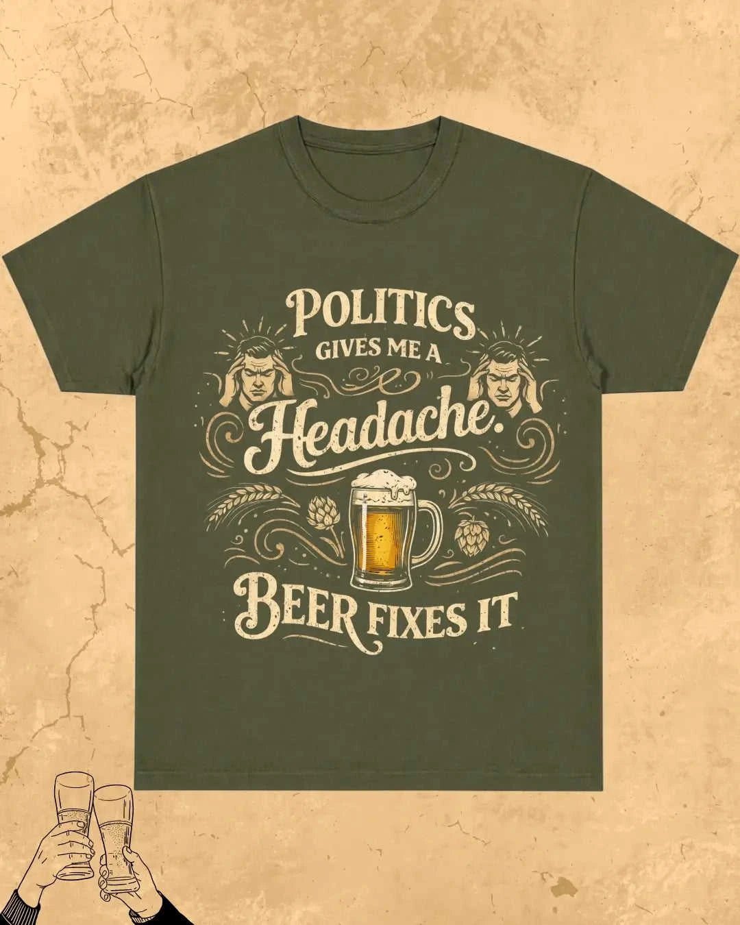 Beer Fixes Everything T-Shirt Swiftsoul